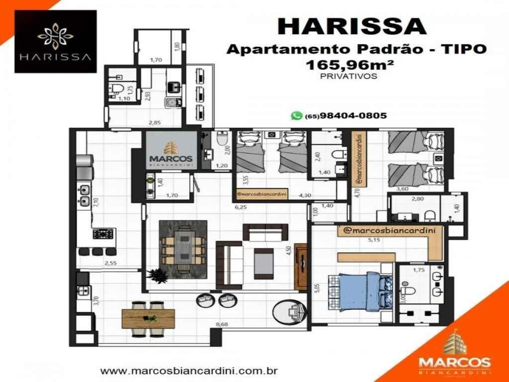 Apartamento à venda com 3 quartos, 165m² - Foto 23